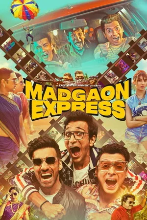 Madgaon Express 2024 Hindi Dual Audio HD Poster Download - Filmyzilla