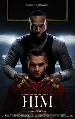 HIM 2025 Hindi Dual Audio HD Poster Download - Filmyzilla