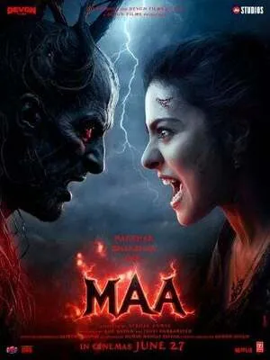 Maa 2025 Hindi Audio HD Poster Download - Filmyzilla