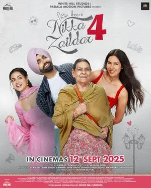 Nikka Zaildar 4 2025 Punjabi HD Poster Download - Filmyzilla