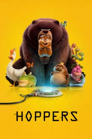 Hoppers 2026 English Dual Audio HD Poster Download - Filmyzilla