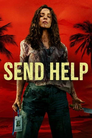 Send Help 2026 English Dual Audio HD Poster Download - Filmyzilla